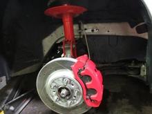 powerstop calipers,agx struts, braided hoses