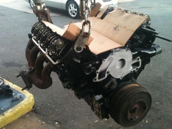New Engine ready for installation