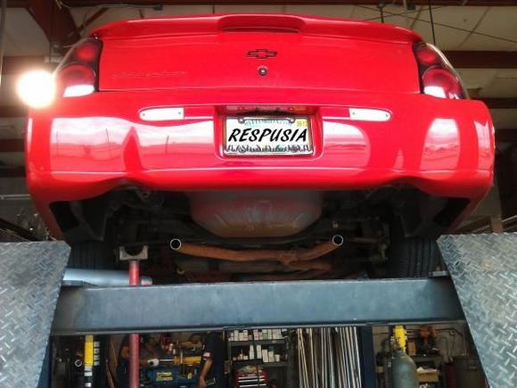 Stock Mufflers Cut Off Completely