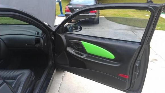 Getting started on my door panels... Color bond has been holding up pretty good!!!