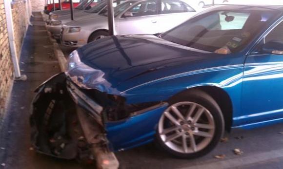 Lost it drifting around a hwy loop doing 90  mph, spunt it around 3 times... Damn smh.