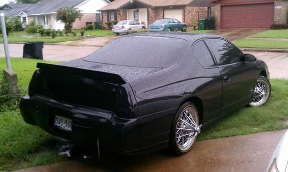 Going with the murder look that I picked up off the dude with the 06 are 07 ss with the plasti dipped stocks, sorry cant mess with my swangers on the paint level.