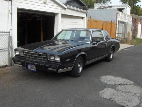 My 81 getting ready to be put in the garage for winter.