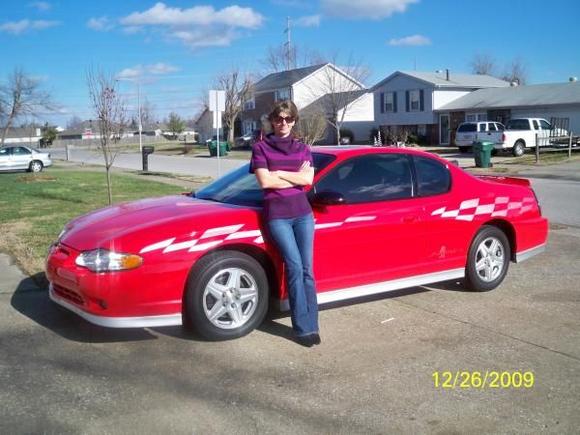 Me  and my pace car