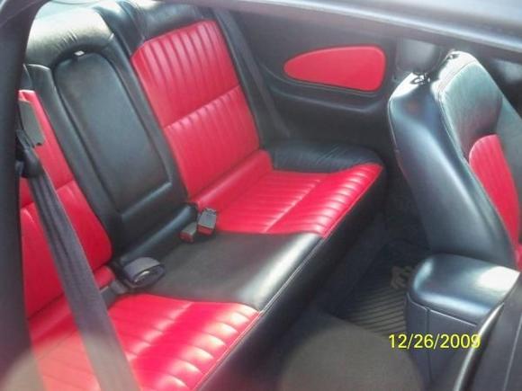looks like the back seat has never been sat on.