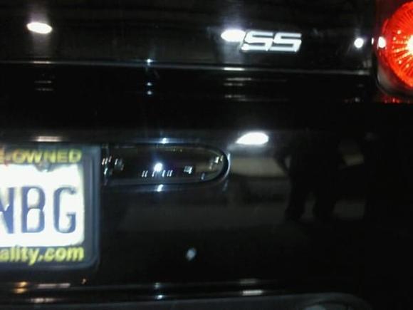 BLACK OUT (RIGHT) REVERSE LIGHT