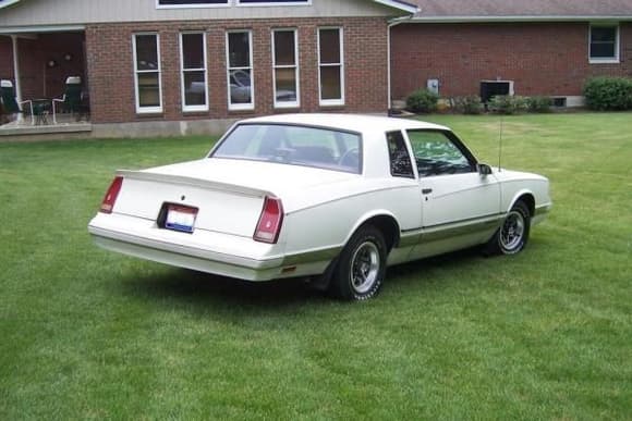 1986 Monte Carlo LS (Carlo)

305 H O V8, 200-4R trans.

Car came with bucket seats, console, &amp; floor shifter.