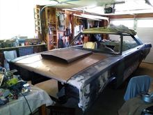 bodywork and fabrication of the new steel Hemi Scoop