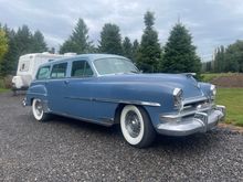 1954 Chrysler New Yorker T&C Station Wagon.
