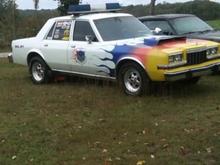 my 83 dodge diplomat copcar racecar