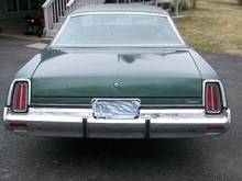1975 Chrysler Newport Custom - Rear View