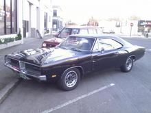 It had Cragar wheels when I bought it but when American Racing re-popped the Vector Wheels I bought a set. Much easier to keep up than continuously polishing chrome. They are 15x7 all around. Whenever I can restore it, I'll probably just keep it all black, tempting to 'General Lee' it, but being all black as proven to help avoid the wrong kind of attention if ya know what I mean.