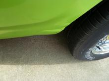 Bad bondo job by previous owner