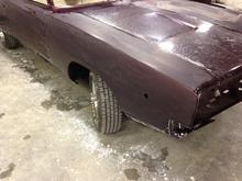 Sanding with 1200, 1500 then 3000