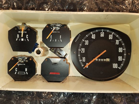 Original cluster out of my '76 W200