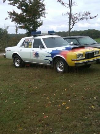 my 83 dodge diplomat copcar racecar