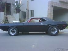 Black on black....