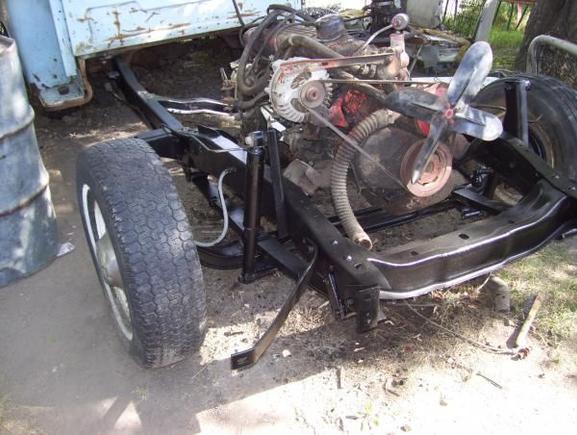 "New" Motor. Fired right up after cleaning up the points &amp; doesn't even smoke. It sat in the bush for 20  years.