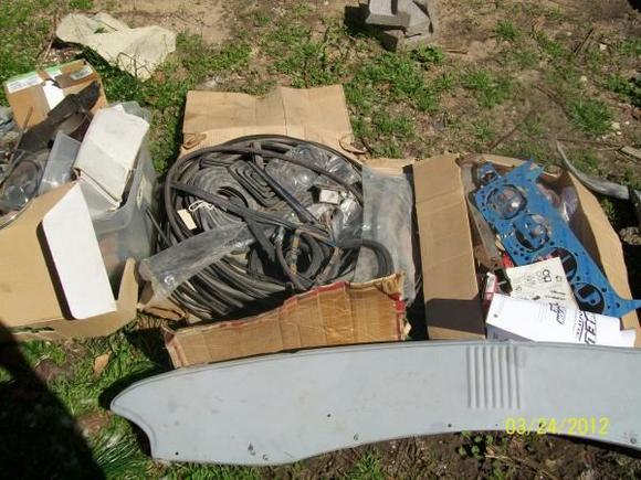 extra parts: gaskets, and molding