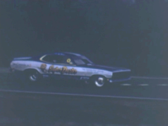 Super Duster, local car with either Larry Reyes or Bobby Rowe driving 