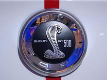 2010 Ford Mustang Shelby GT500 Rear Badge Close Up