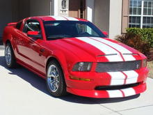 mustang gt torch red