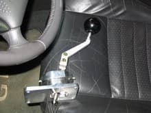 i how ever went the full nine yards and put the steeda tri axe shifter with the eight ball style knob!