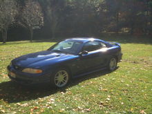 New toy...Blue 96 GT
