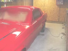Garage - old red