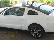 wingless 2011 GT Mustang