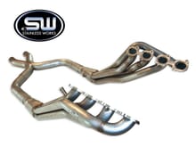 Part No. GT115HOR-1 
Long Tube Headers, X-Pipe, 1 7/8 Primary, Off-Road Mid Pipes