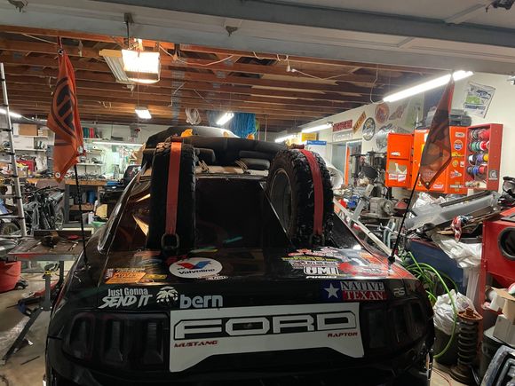 Blacked out plexi for rear window 