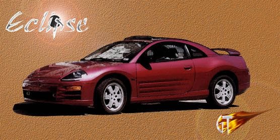 2000 Eclipse GT - Patriot Red, Tan Leather, Sunroof, V6 5-spd