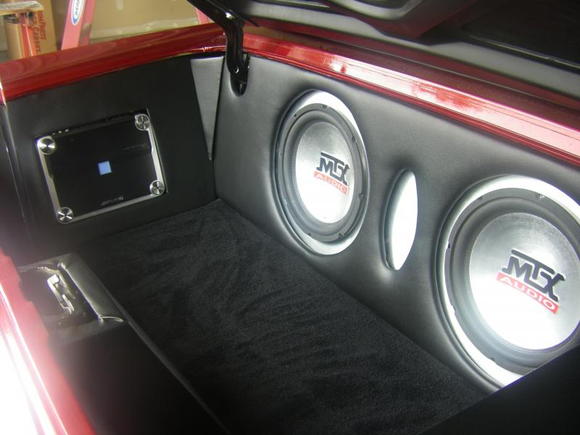 Alpine 5 ch amp and subs.