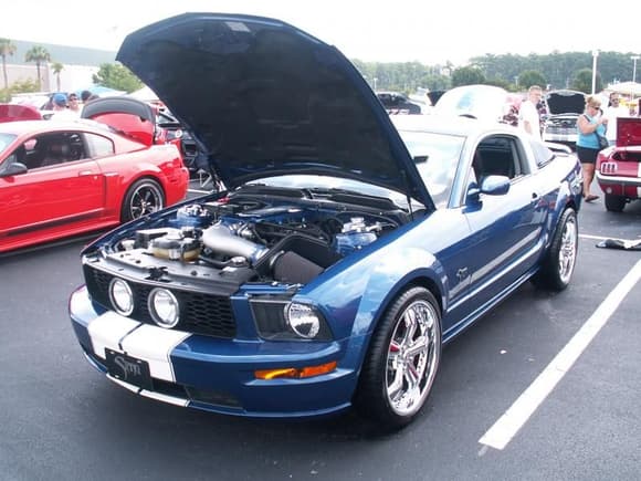 Mustang Weeek 09 car show