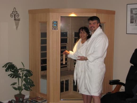 Family Run Far Infrared Sauna Business my Fiance and I Operate in BC Canada featuring our:
~ Japanese Carbon Flow Heaters with one of the Lowest EMF levels in the Industry
~ Heated Tile Flooring ~ Hi-Quality Stereo and Speakers ~ Heaters that Surround you front, sides and back
~ Independent 3rd Party VOC Tested with ZERO VOC's 
More info at:
http://www.FullCircleHealthProducts.ca