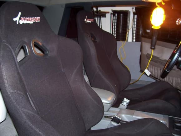Pair of front racing seats mint