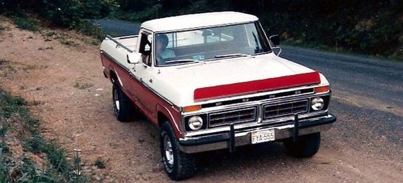 '77 F 150 as purchased BigHill 1986
