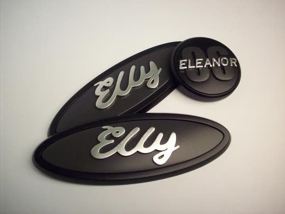 Painted Elly Badges