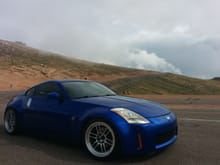 On the way up to Pikes Peak