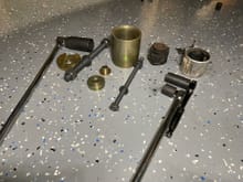 Everything I used to get the bushing out.