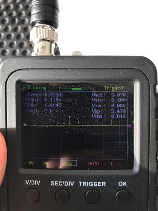 Reading from coil trigger wire and coil ground