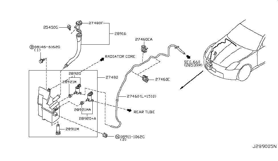 Windshield wiper fluid sensor Nissan 350Z and 370Z Forum