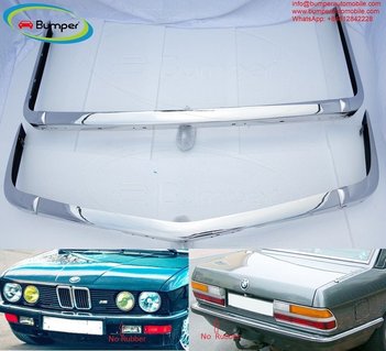 BMW E28 bumper (1981 - 1988) by stainless steel