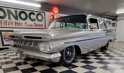 1959 Chevy Brookwood Rare 2 Door Custom