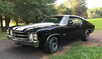 1971 Chevelle SS, Auto, Fact A/C, 24K Actual Miles