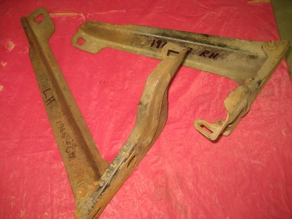 1966-67 Pontiac GTO Front Bumper Brackets