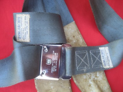 1958-64 Corvette Irving Air Chute Seat Belt