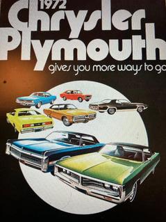 1972 Chrysler / Plymouth Sales Brochure