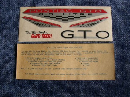 GTO Decal - Thom Mcan Contest